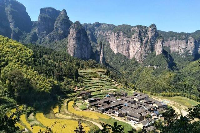 浙江仙居公盂村旅游攻略,避开熙熙攘攘的人群来山里走一走