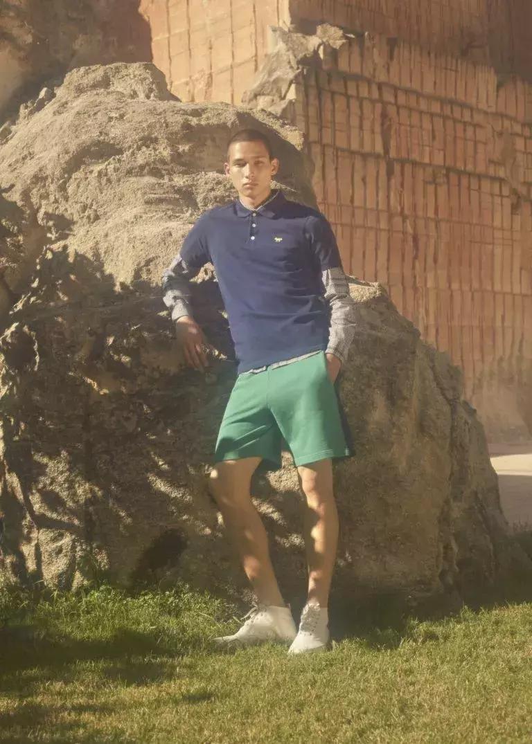 polo领怎么搭配出高级感,polo领休闲时尚