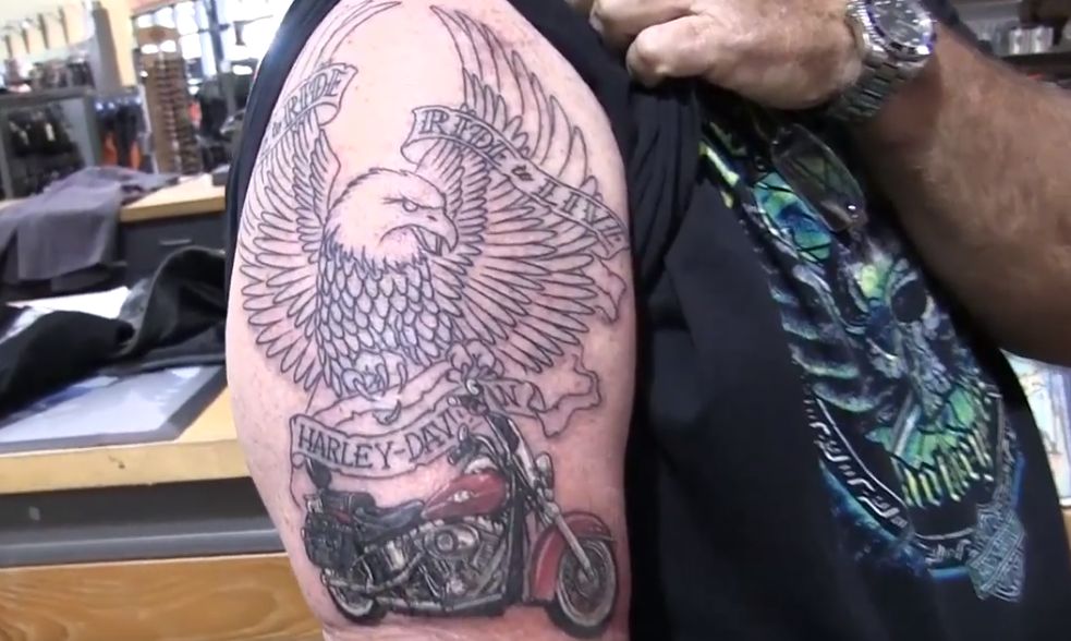 哈雷火爆全网,最近很火的哈雷摩托车视频