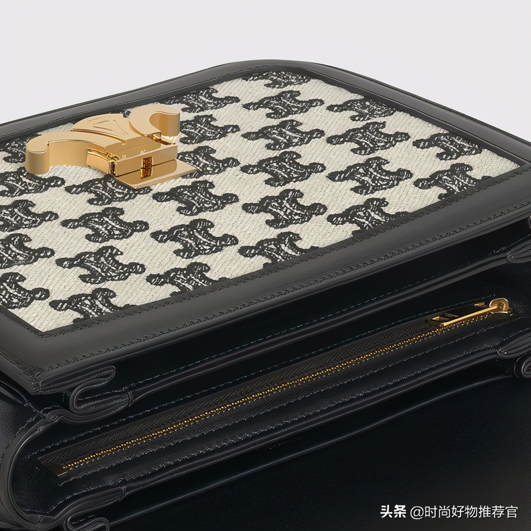 celine标志印花横款手袋,celine新款牛皮革手袋