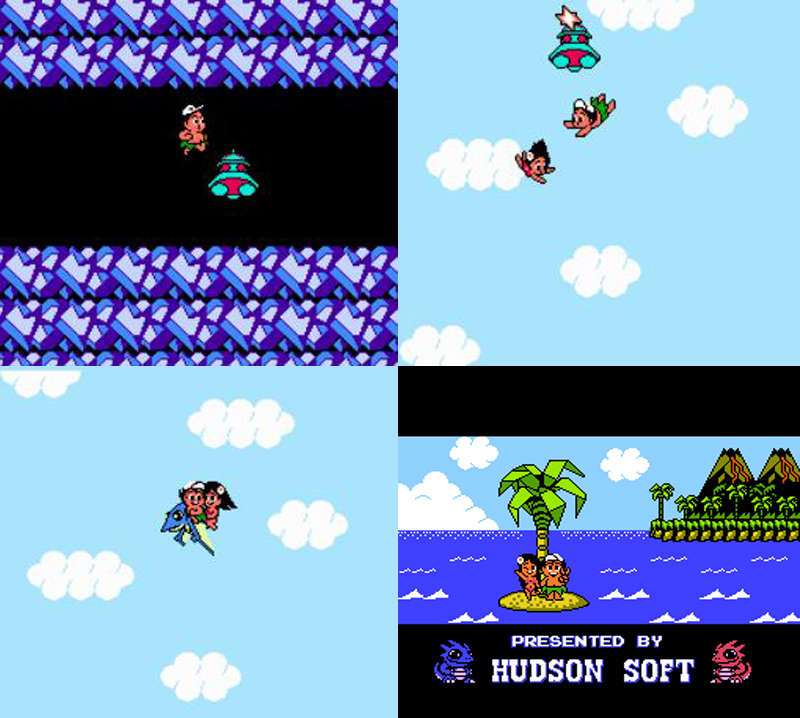 FC游戏《冒险岛》1234通关结局赏析,多少玩家被卡了整整三十年