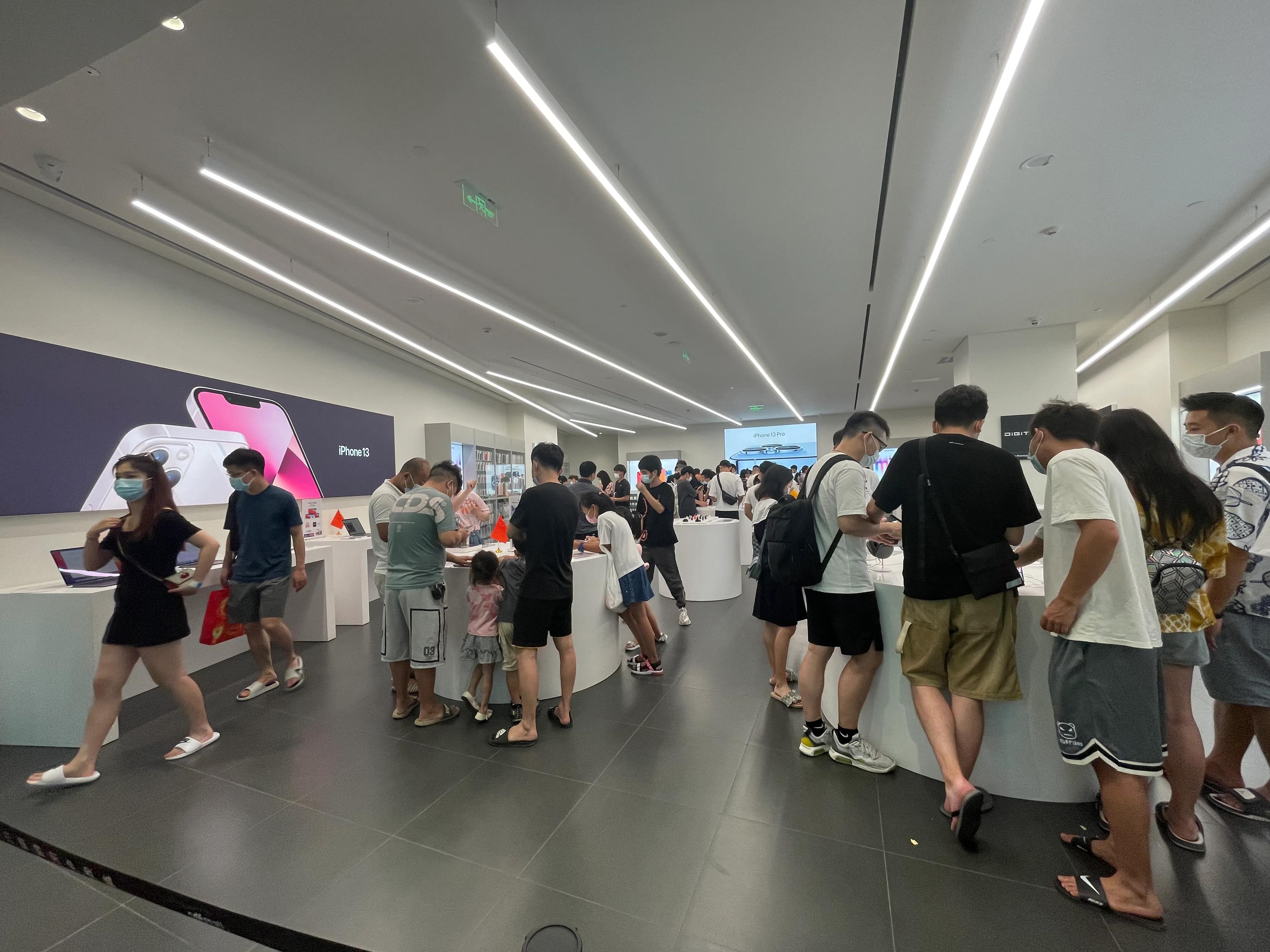 iphone13在海南免税店的现状,iphone13抢购免税