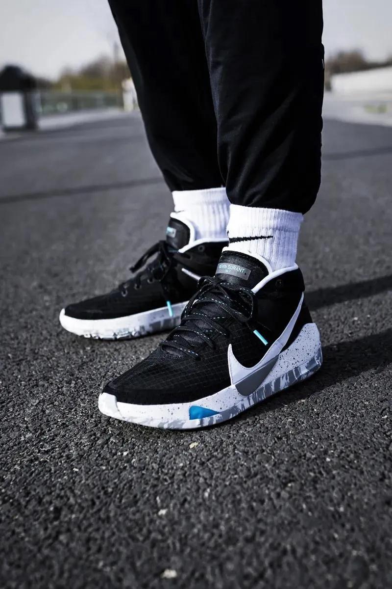 nike kd 13 chill 绿色鹅黄测评 (杜兰特球鞋配色kd13)