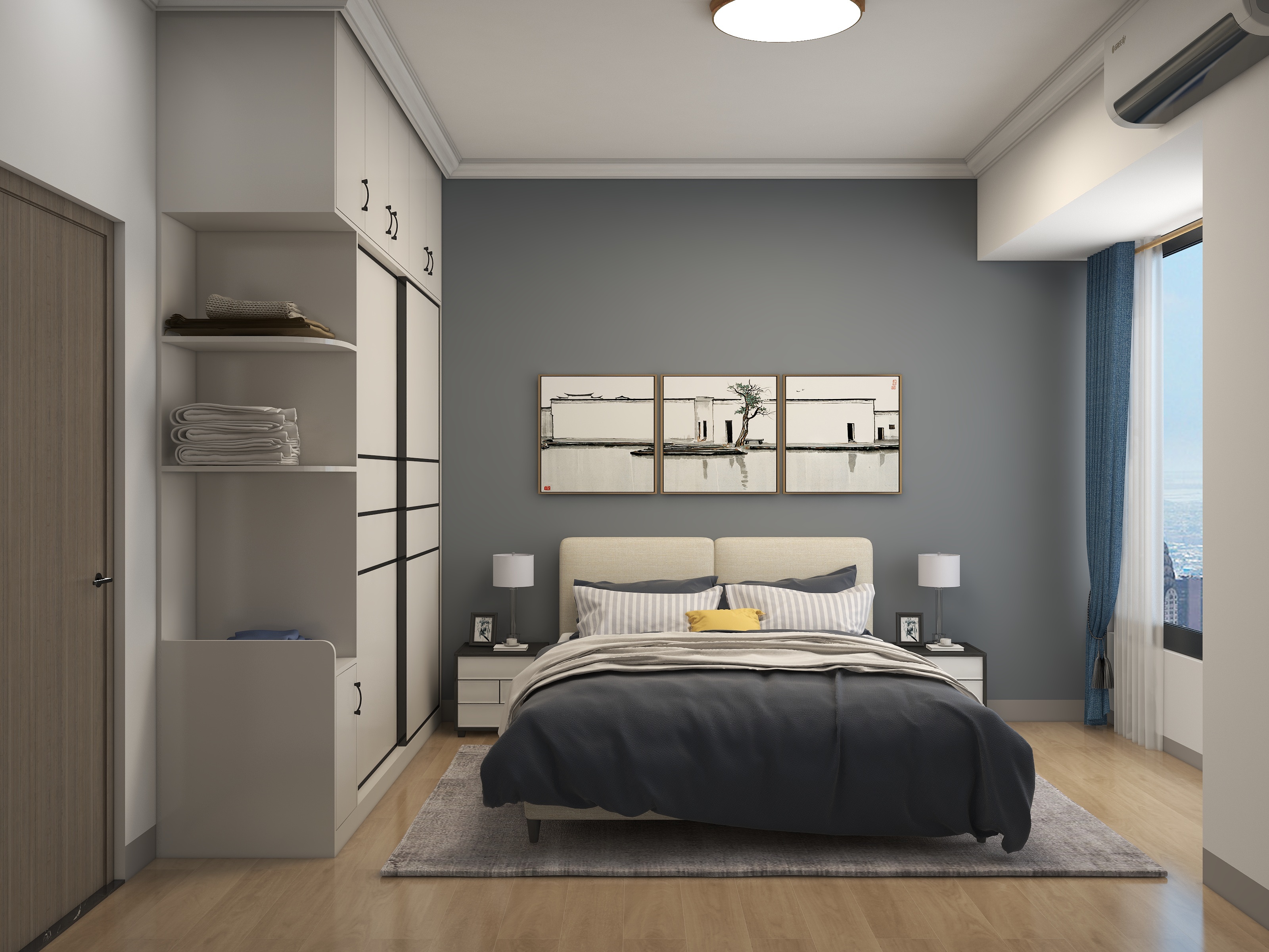 西城现代装修设计性价比高,西城公馆装修房子效果图