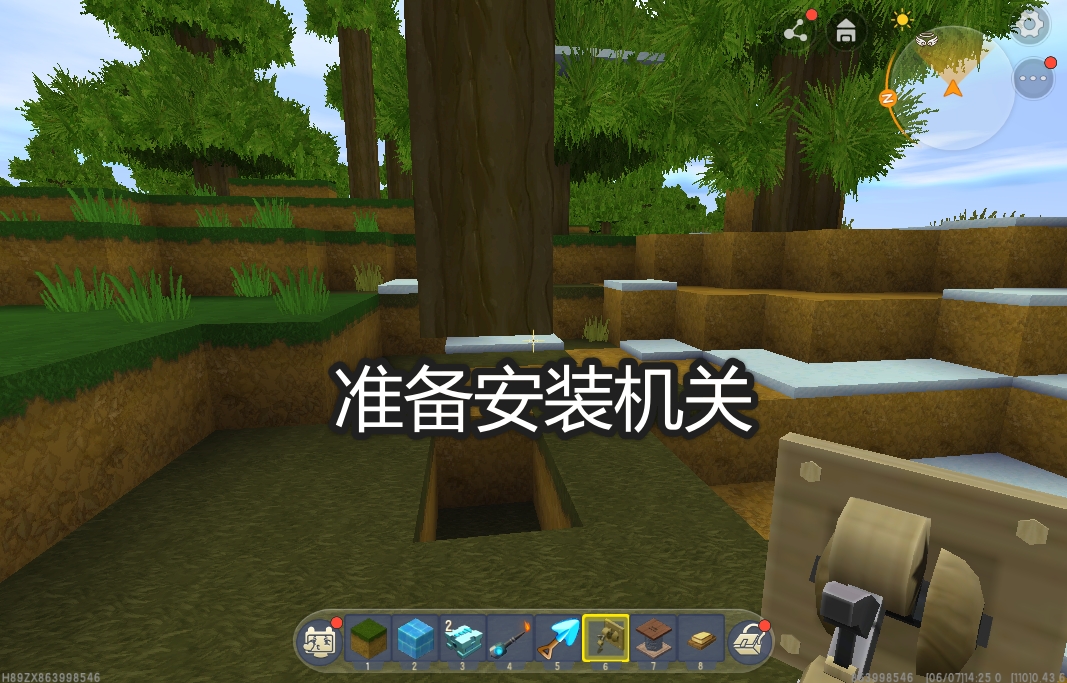 新版迷你世界怎么做种地机,自动伐木机迷你世界教程