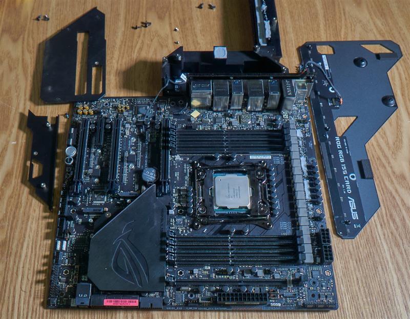 rogrampage系列工作站主板,rogrampageviextreme主板硬盘