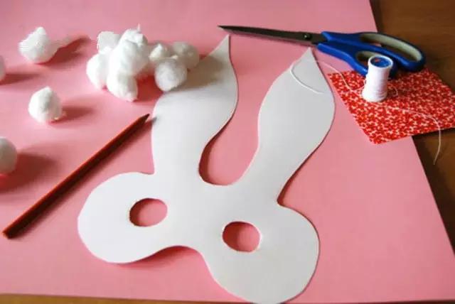 小兔子气球灯笼手工制作幼儿园,黏土小兔子手工教程简单又可爱