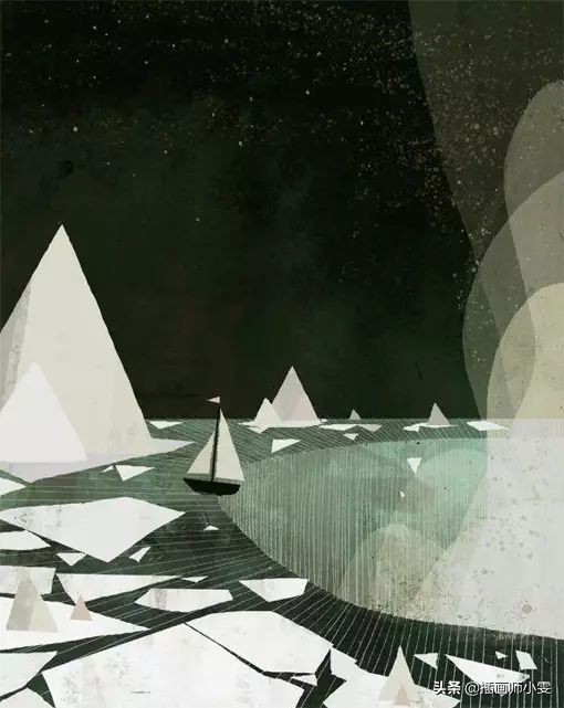 插画师梦幻作品,插画手绘小清新梦幻系