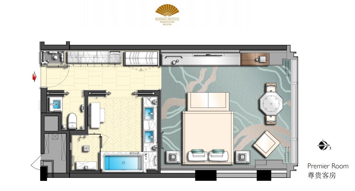 北京王府井文华东方酒店房间,北京王府井文华东方酒店风格