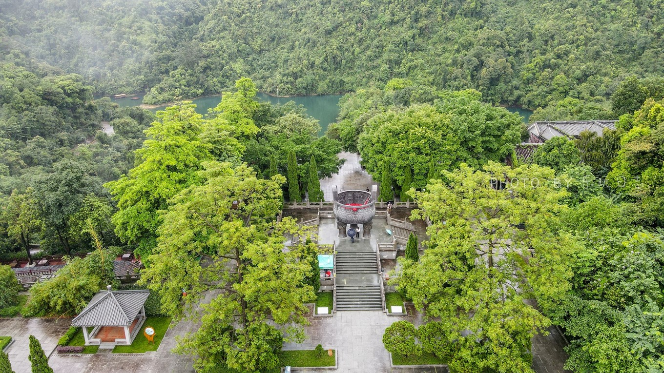 享受鼎湖山绝美风景,换个角度的风景