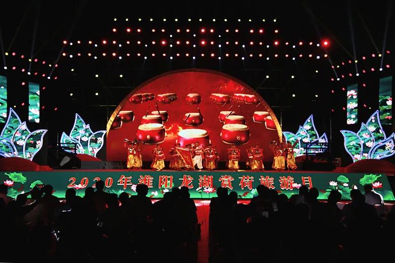 淮阳龙湖风景区荷花盛开,淮阳荷花风景区