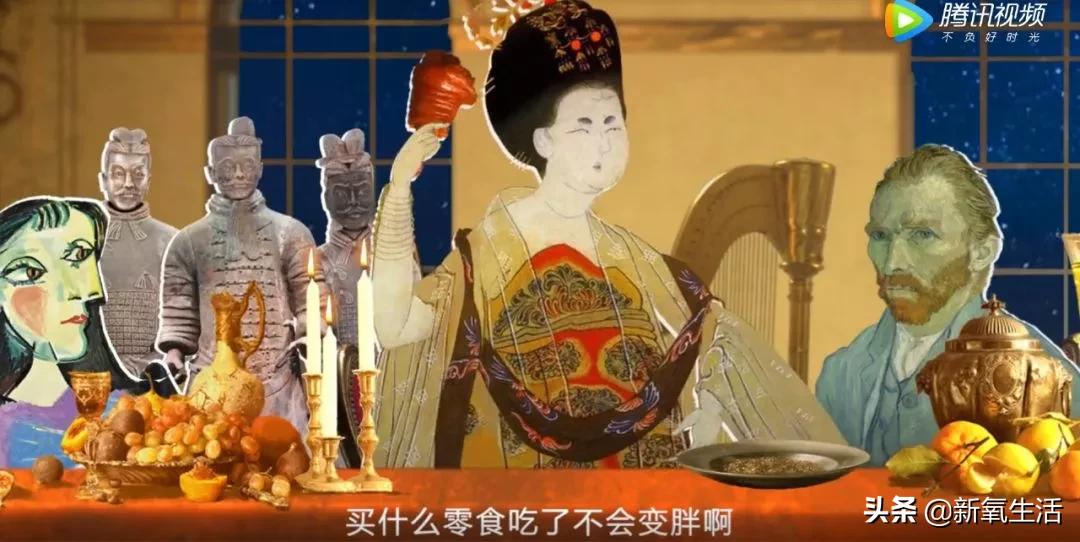 世界名画广告大全,名画广告