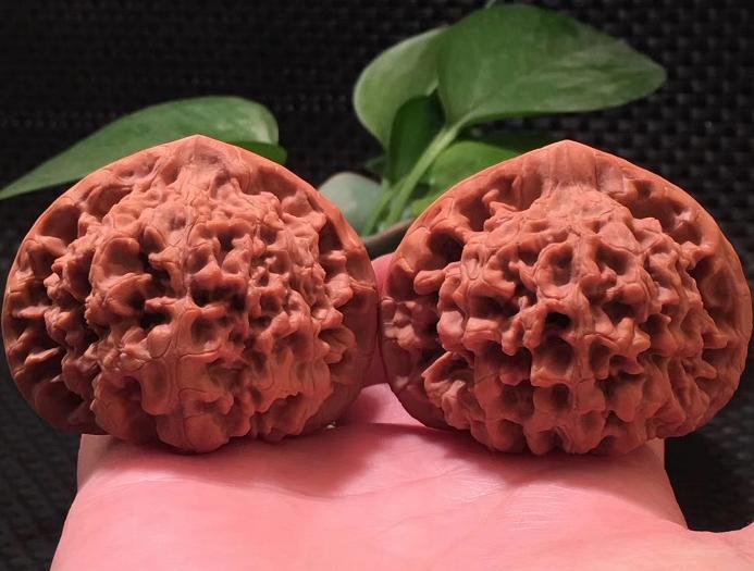 文玩核桃仁小皮厚,文玩核桃的最高境界