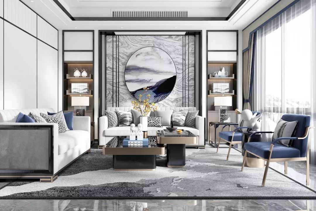 凯悦家居布艺效果图,凯悦新中式窗帘效果图