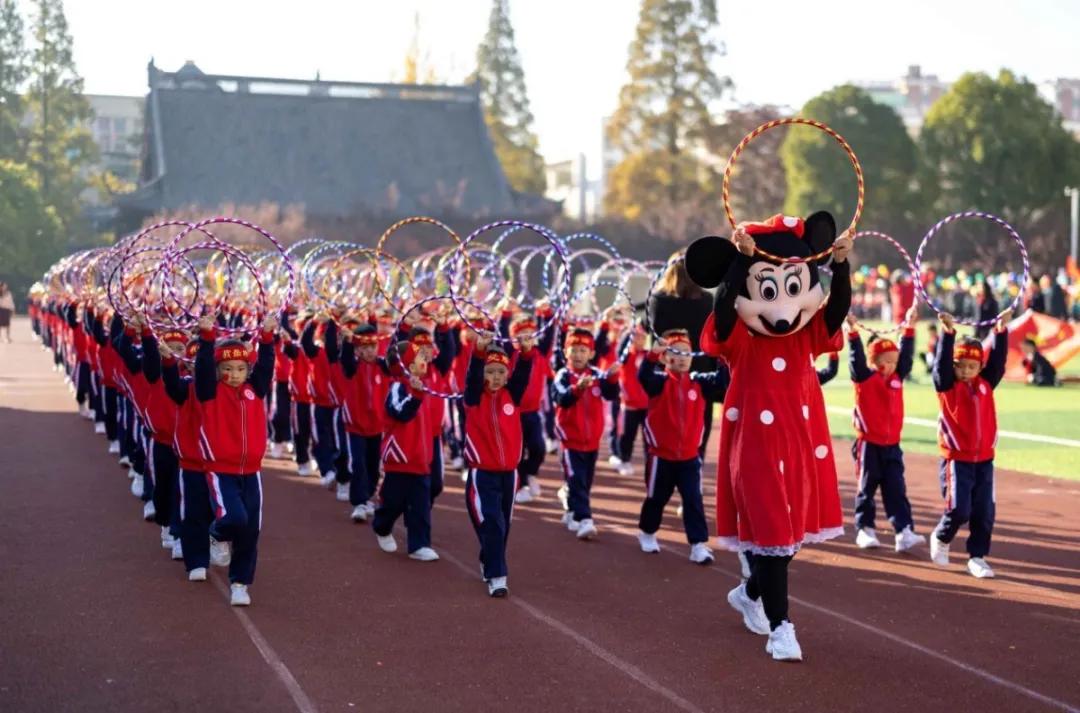 鹤湖学校体育节开幕式,如皋市体育运动学校