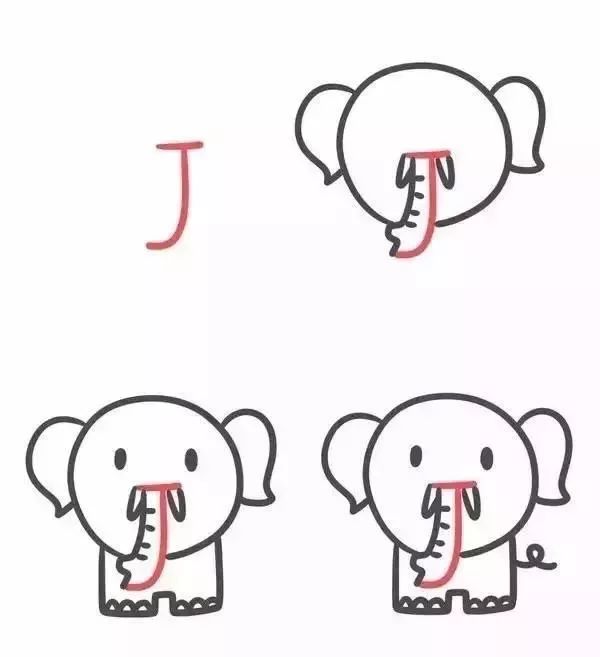 简笔画动漫人物零基础教学,幼儿简笔画入门零基础教程