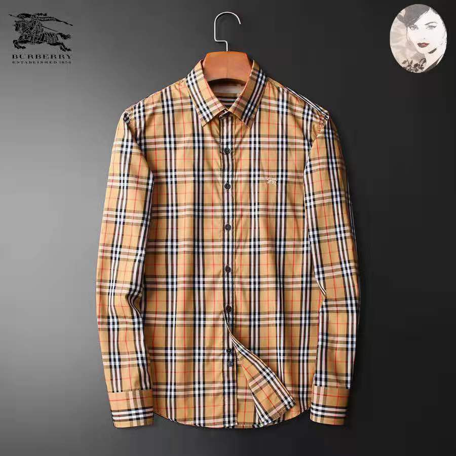 巴宝莉格子衬衫专柜最新款,巴宝莉经典格子衬衫图片