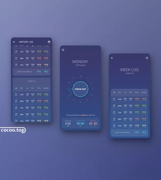 国外app界面设计现状,app界面设计模板