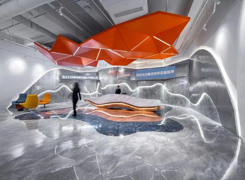 办公室装修前台效果图,工厂办公室前台装修效果图