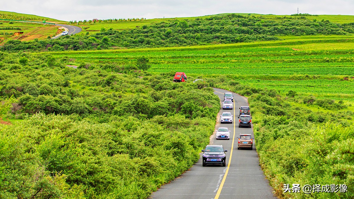 中国十大最美公路张北,张北草原天路路线图高清版大图