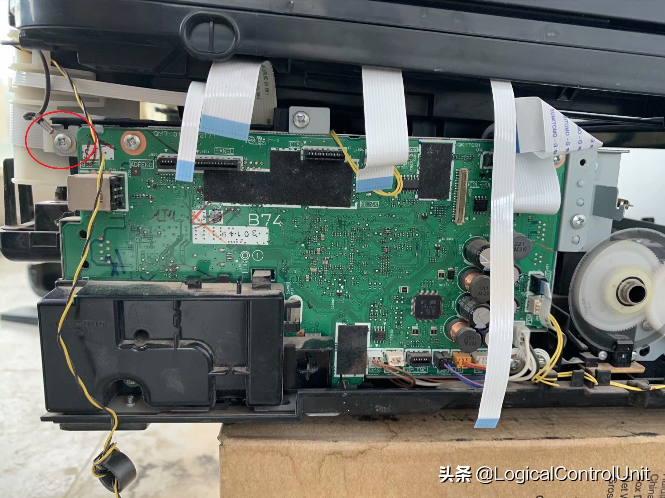 佳能彩色复印机拆机视频,佳能mx378打印机废墨仓拆卸