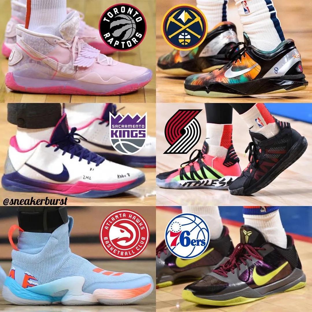 nba球员上脚篮球鞋品牌占比,nba球星上脚最多的球鞋排行榜