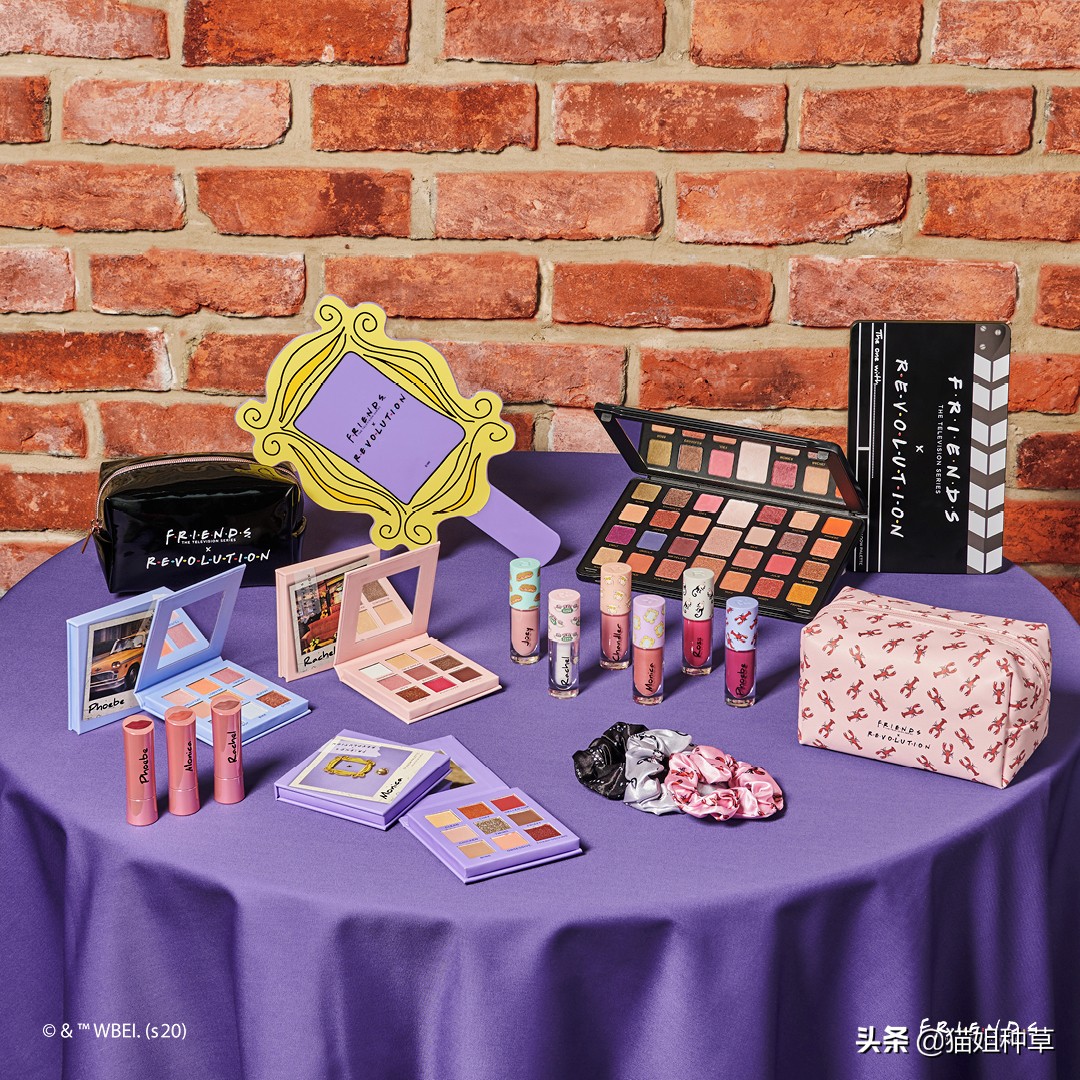 老友记联名版,老友记联名眼影盘