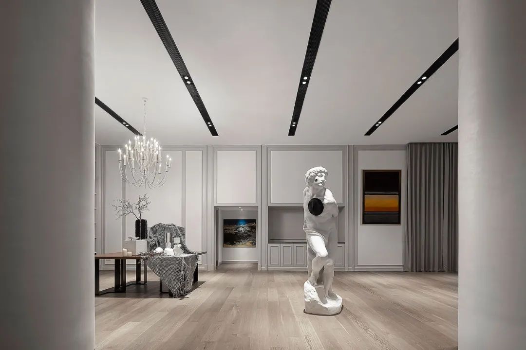 首发|尚层设计：1200㎡独栋别墅，是栖居地，更是精神家园