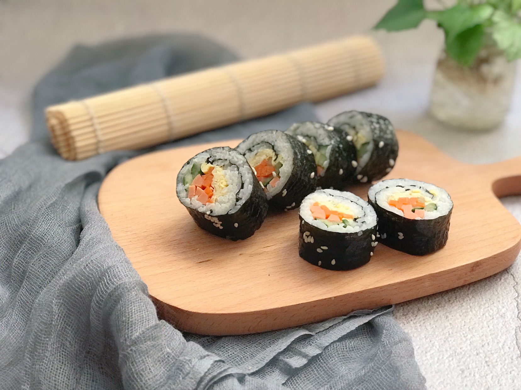 米饭紫菜的花样做法,米饭加海苔碎的花样吃法