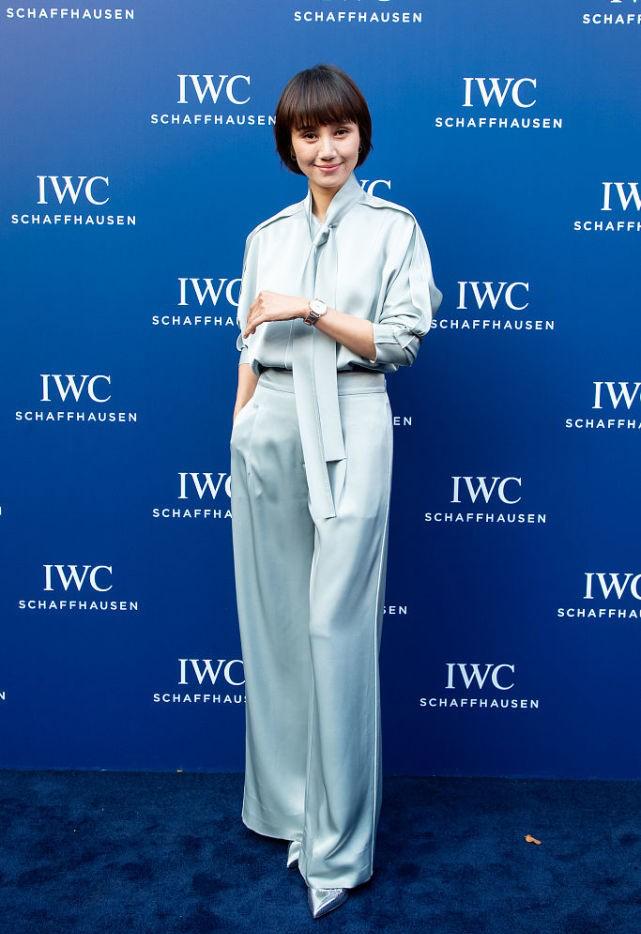 袁泉剪刘海,袁泉菱形脸发型