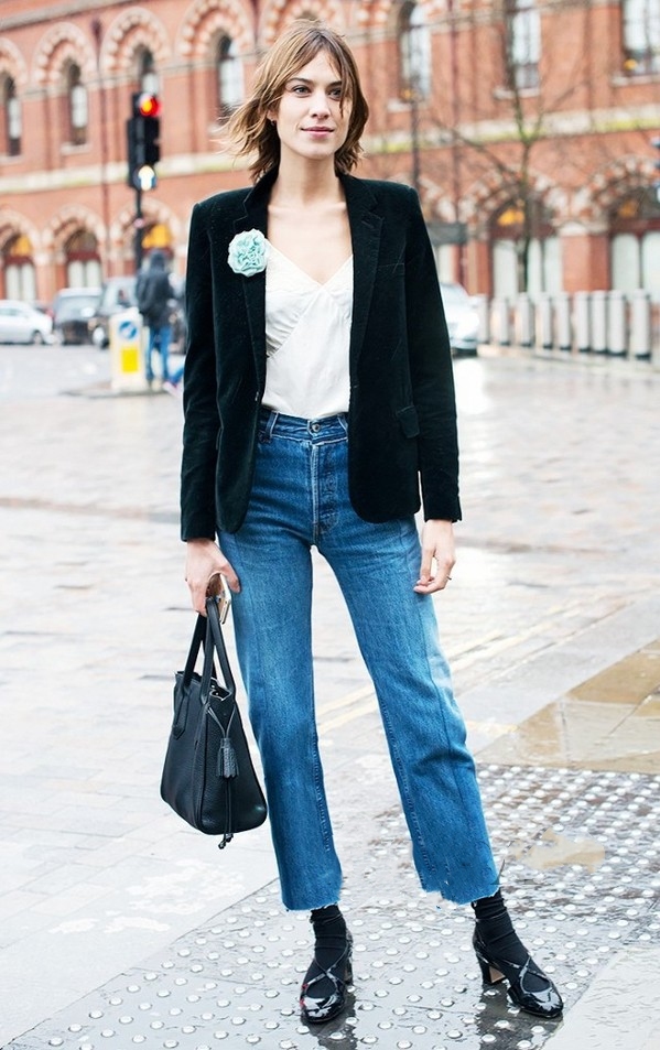 平底小香风单鞋搭袜子,平底鞋的袜子推荐