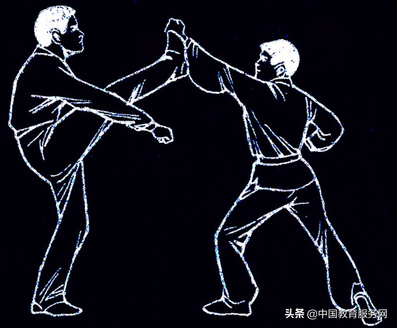 罗汉神打和罗汉十八手区别,罗汉神打外八腿教学