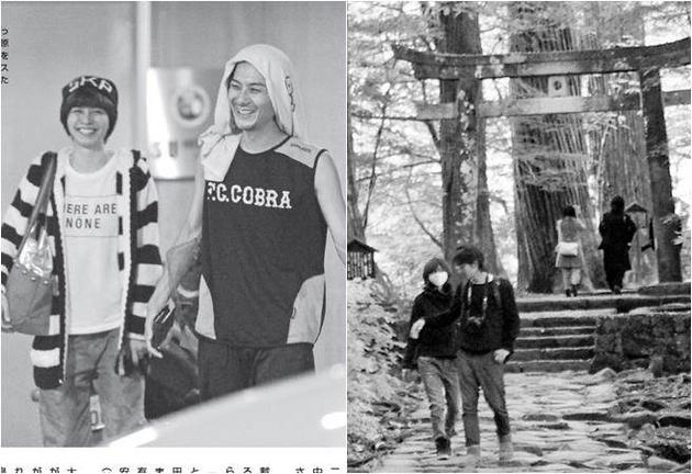 柏原崇生活照片,日韩两大不老男神柏原崇