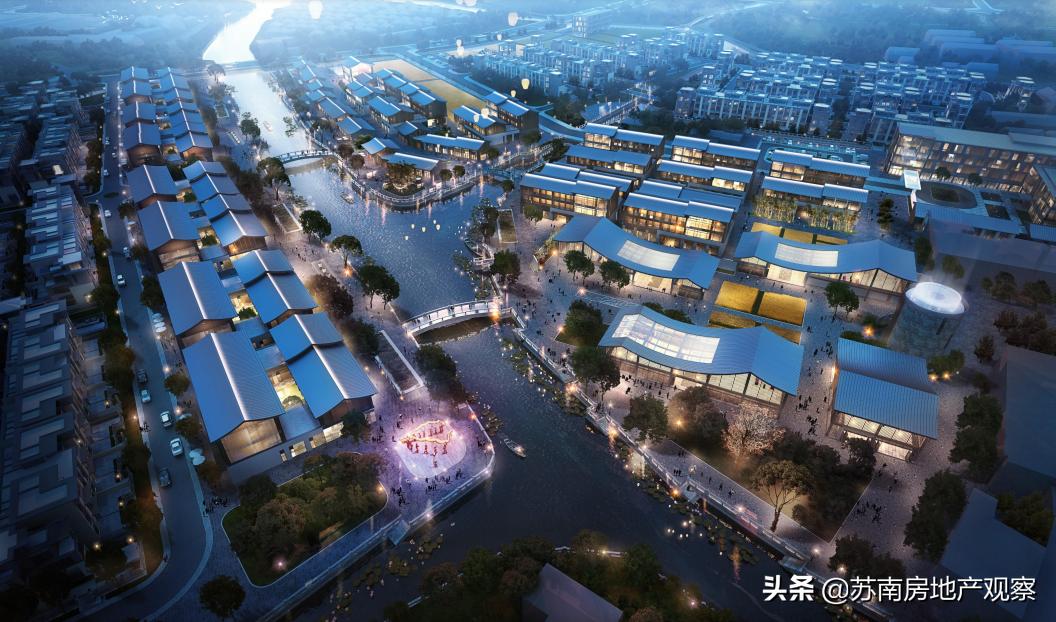 吴江花港文旅中心规划图,10亿元旅游开发项目落地