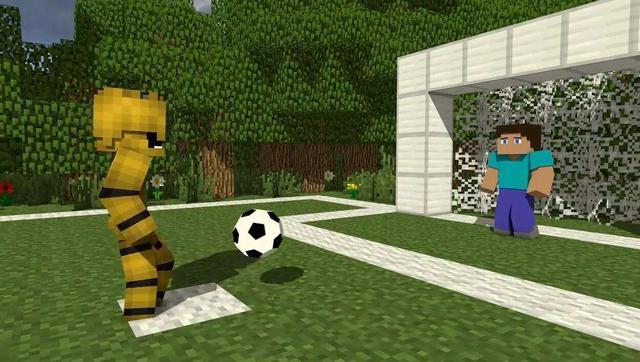 我的世界足球怎么做,我的世界足球教程