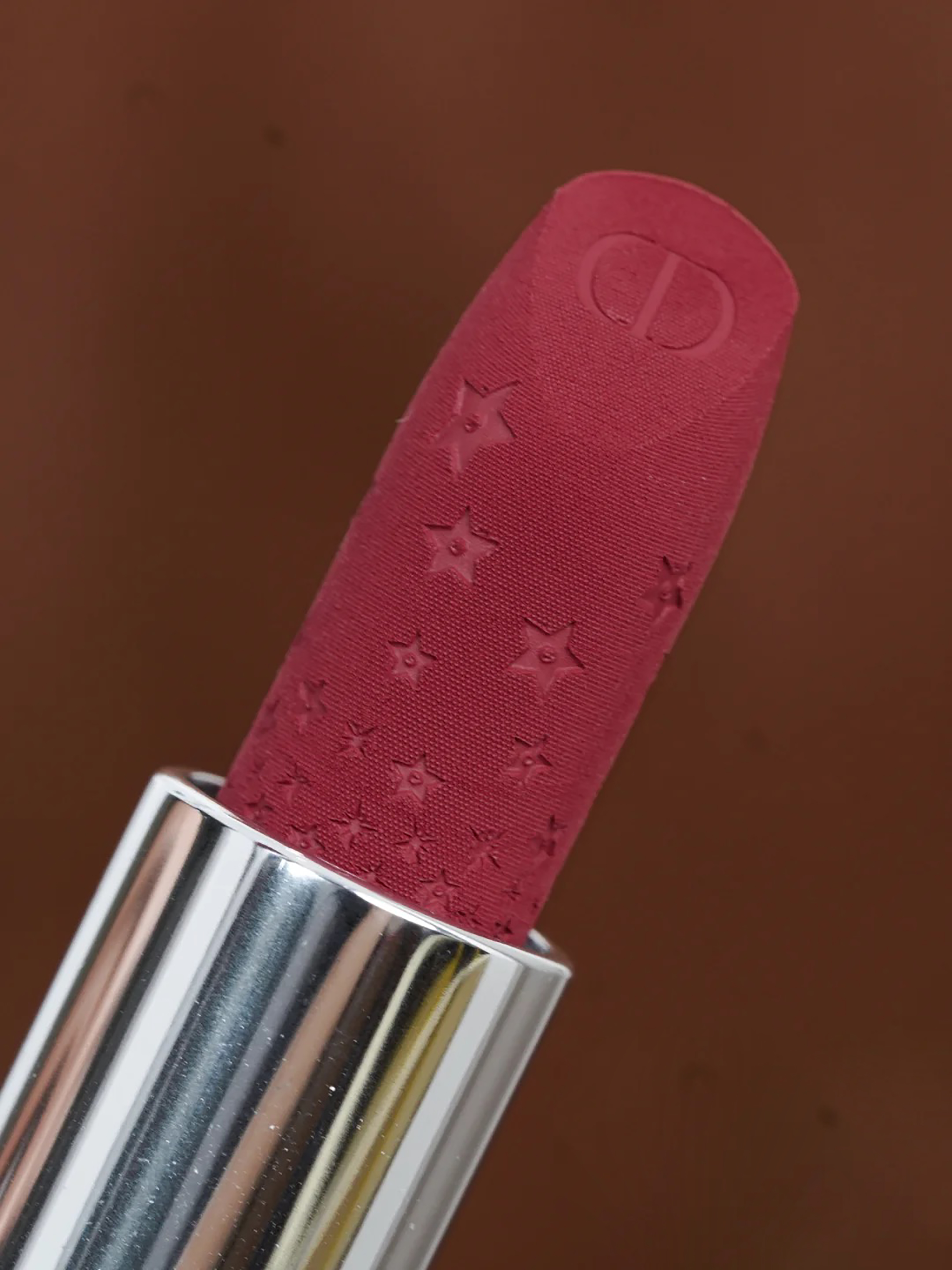 dior豆沙棕丝绒720口红试色,ysl302小黑条豆沙色和迪奥720