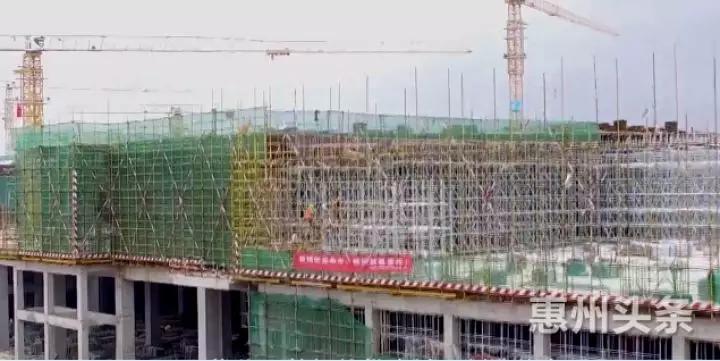 仲恺这个项目全面复工了，投产后将直接拉升惠州平板显示产业实力！