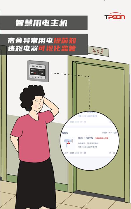 学校宿舍智能用电管理系统,智慧校园宿舍安全管理系统