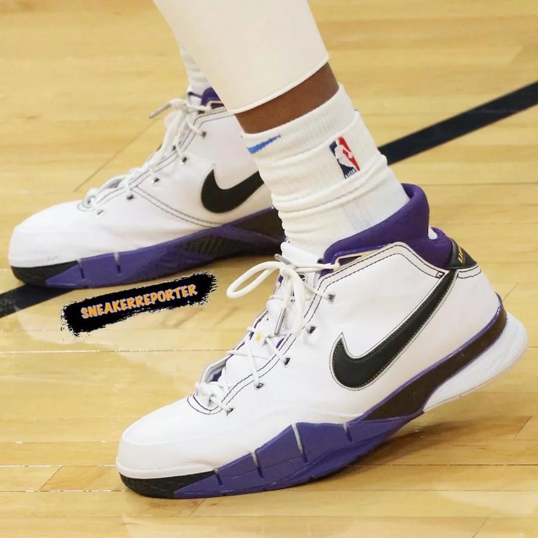 nba球员上脚球鞋科比篇,库里系列首发配色