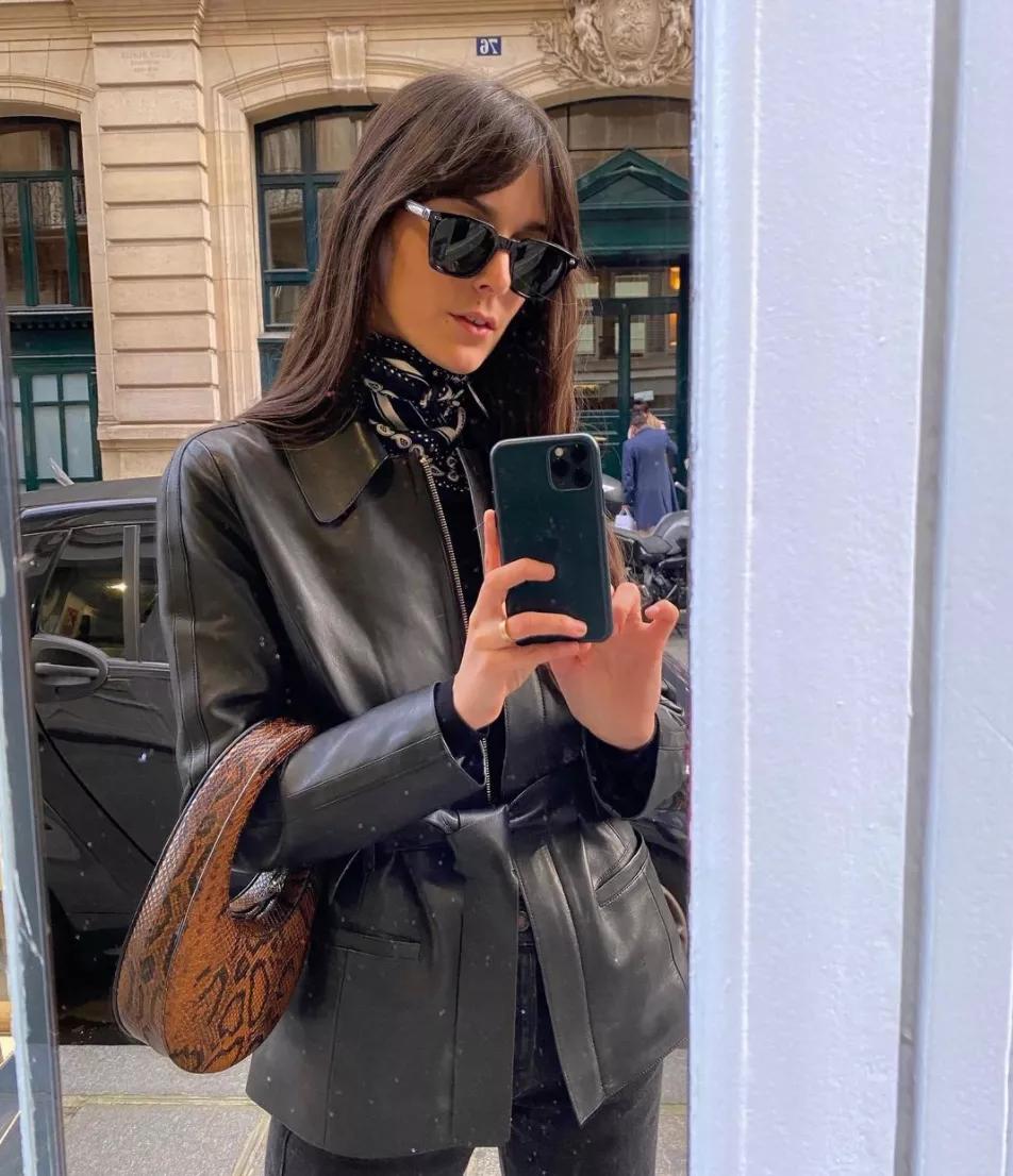 小方巾各种系法时尚,小方巾的10种最美系法配大衣