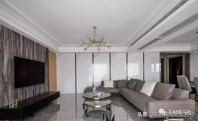 大理石现代极致设计,现代简约天然大理石款式推荐