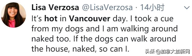 温哥华体感39℃温村人集体热疯印度人表示：太热了想回印度