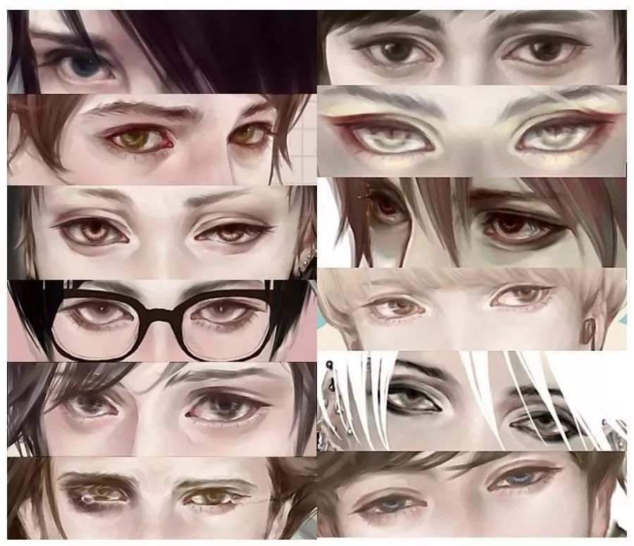 动漫人物眼睛该怎么画新手入门,怎么画动漫人物的眼睛新手教程