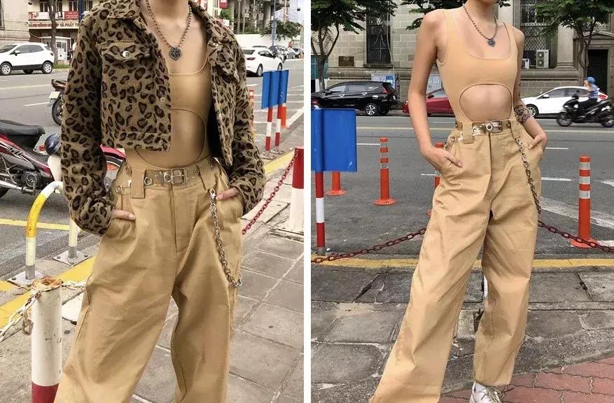 粗腿显瘦裤子加绒加厚200斤,比较适合粗腿的裤子