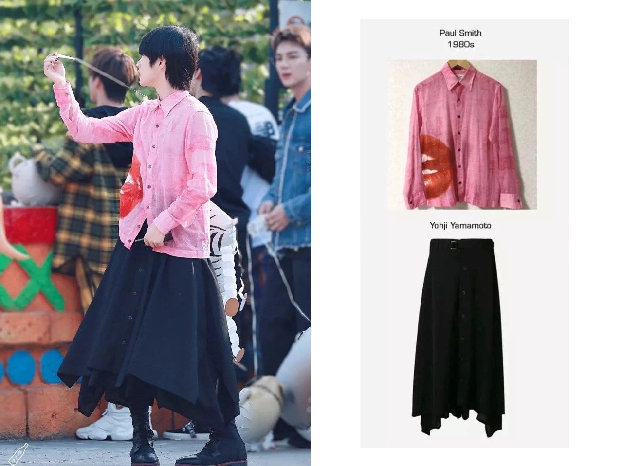 周震南被吓到,看周震南reaction反应