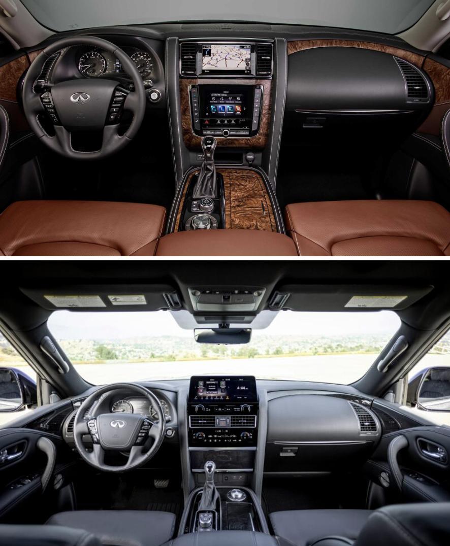 英菲尼迪qx80全新内饰,2024英菲尼迪qx80纯电内饰