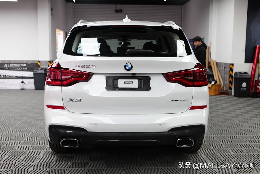 宝马x3贴一套xpel隐形车衣多少钱,宝马x3隐形车衣效果视频
