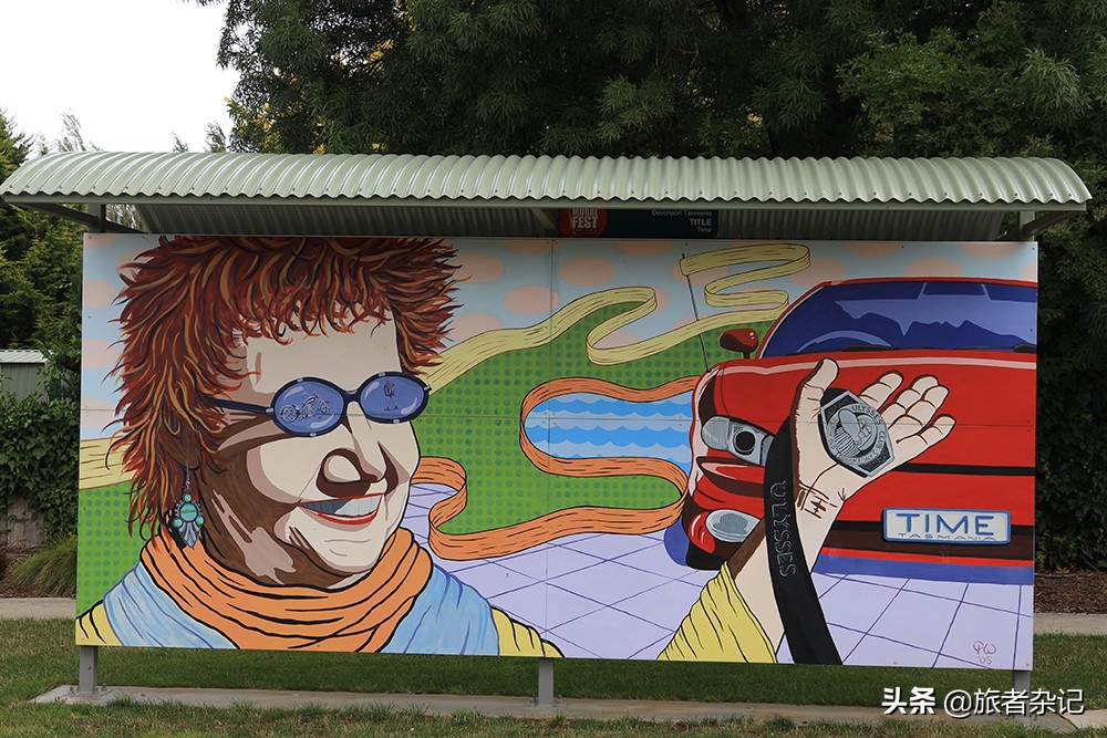 谢菲尔德壁画小镇图片,塔斯马尼亚壁画小镇谢菲尔德小镇