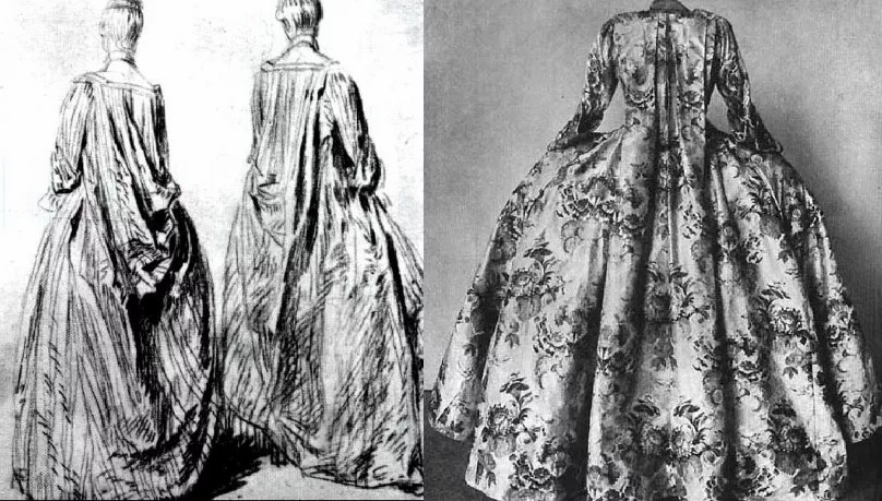 洛可可式美学华丽复古,洛可可服饰新古典的转变