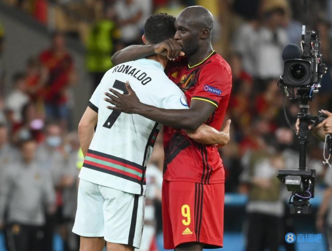 卢卡库和c罗赛后谈话,卢卡库谈c罗